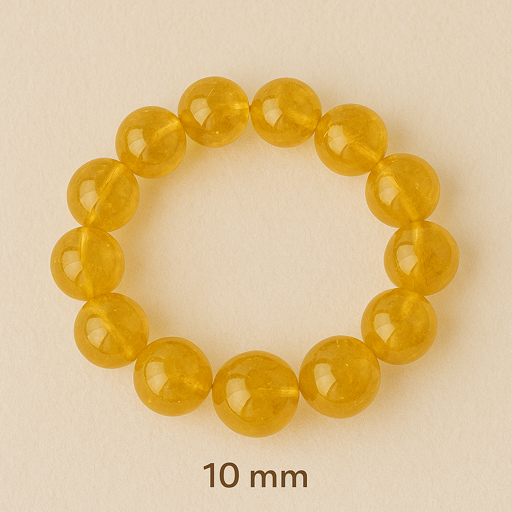 ✨ Bracelet en Citrine – 6 mm, 8 mm, 10 mm – Qualité extra à AA