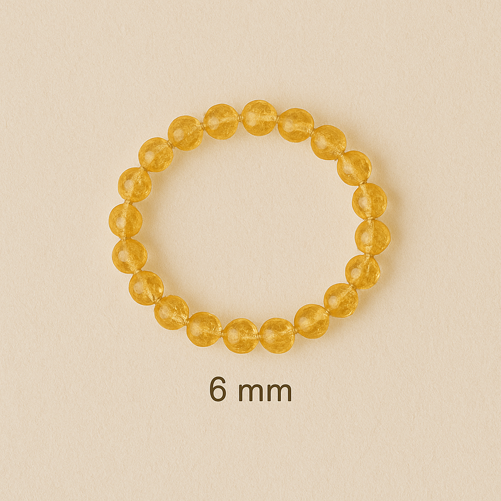 ✨ Bracelet en Citrine – 6 mm, 8 mm, 10 mm – Qualité extra à AA