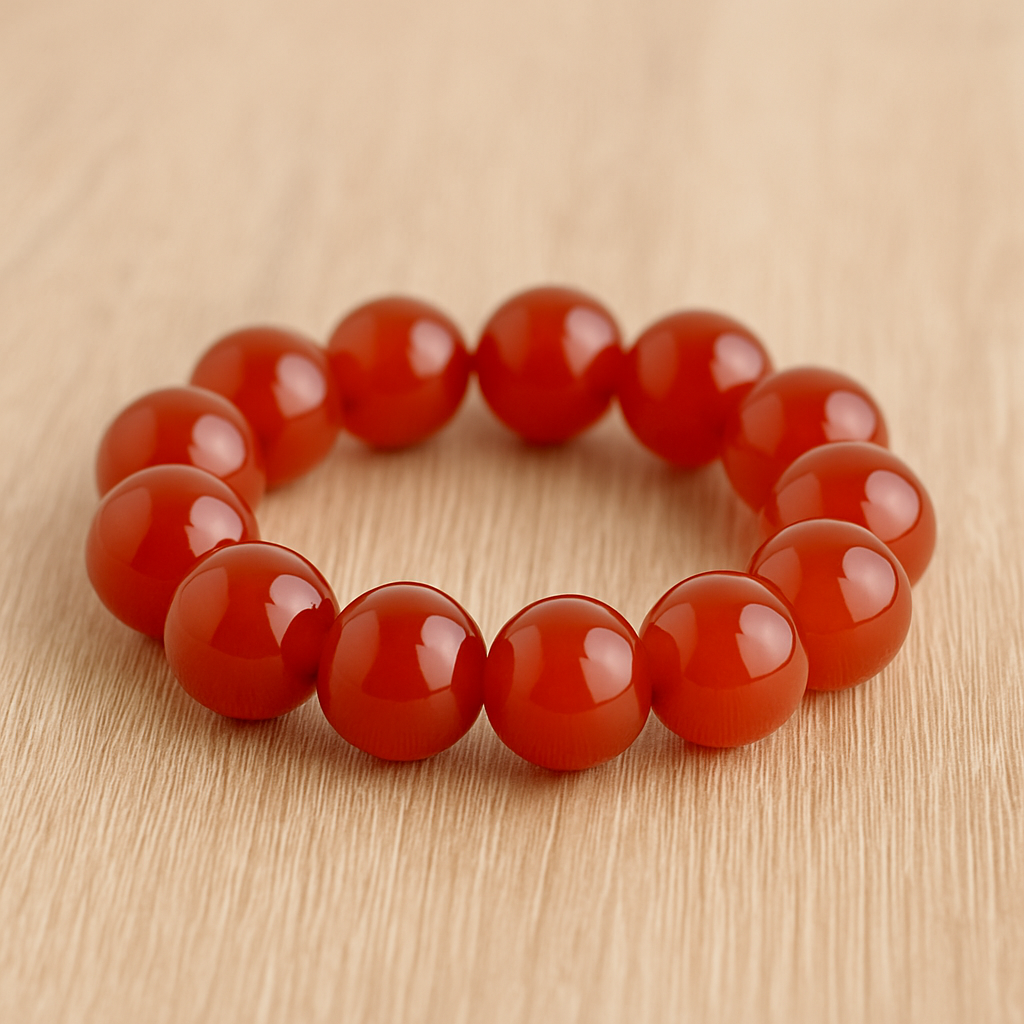 đ„ Bracelet en Cornaline â 6 mm, 8 mm, 10 mm â QualitĂ© A Ă AA