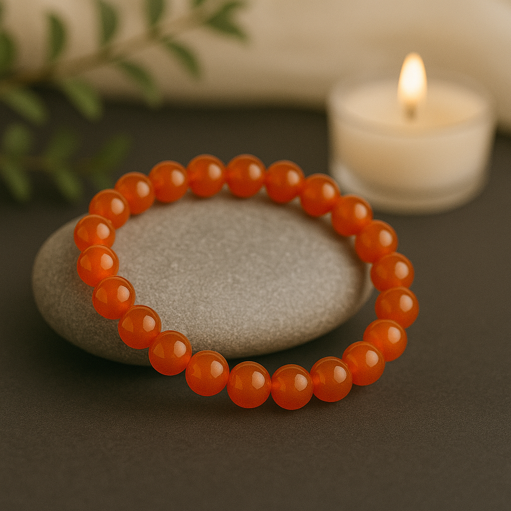 đ„ Bracelet en Cornaline â 6 mm, 8 mm, 10 mm â QualitĂ© A Ă AA
