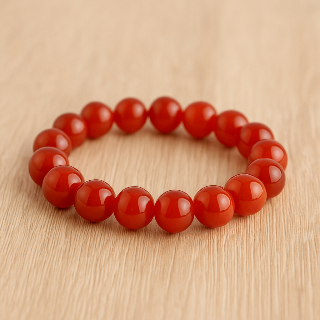 đ„ Bracelet en Cornaline â 6 mm, 8 mm, 10 mm â QualitĂ© A Ă AA