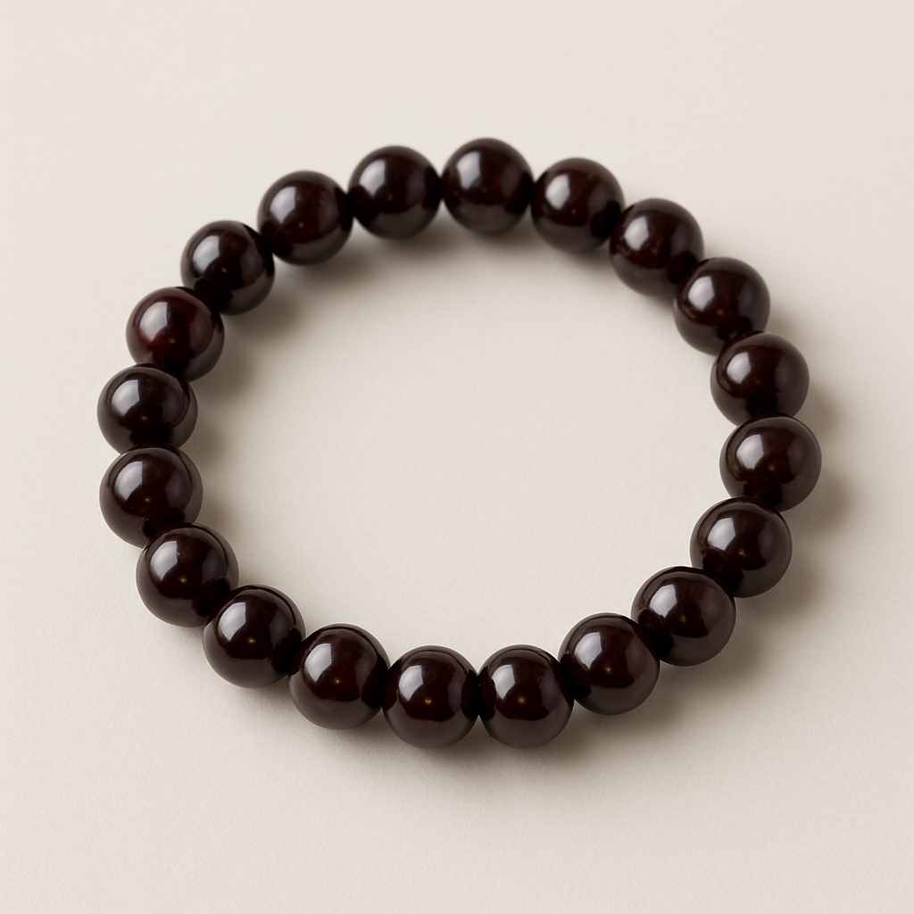 ❤️ Bracelet en Grenat Naturel – 6 mm, 8 mm, 10 mm – Qualité Extra à AA