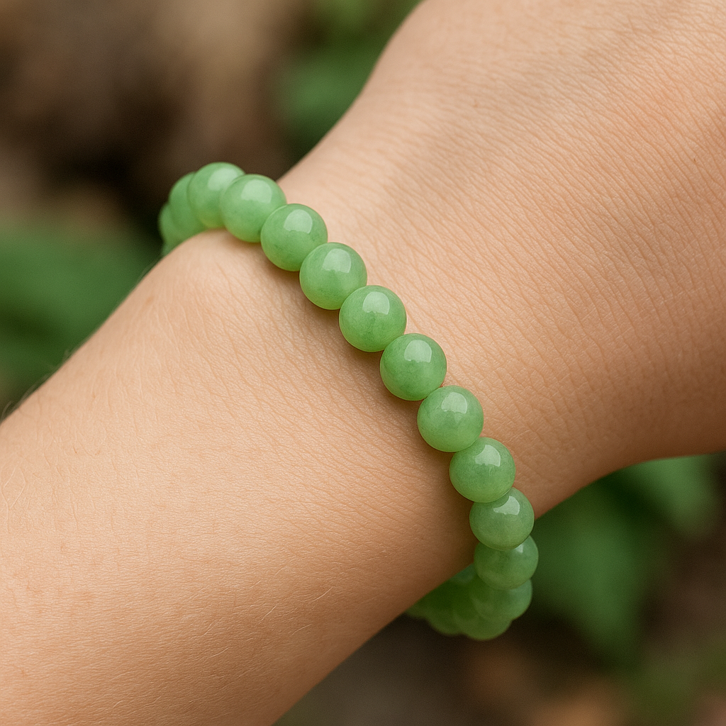 Bracelet en Jade – 6 mm / 8 mm / 10 mm - Qualité extra à AA