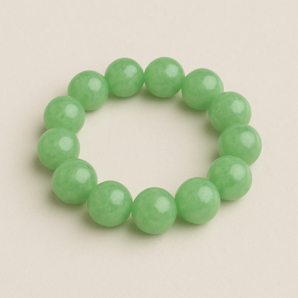 Bracelet en Jade – 6 mm / 8 mm / 10 mm - Qualité extra à AA