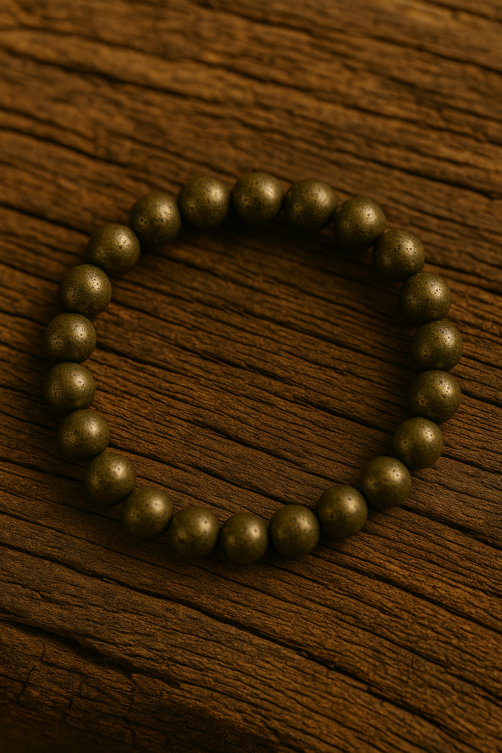 ✨ Bracelet en Pyrite – 6 mm, 8 mm, 10 mm – Qualité extra à AA