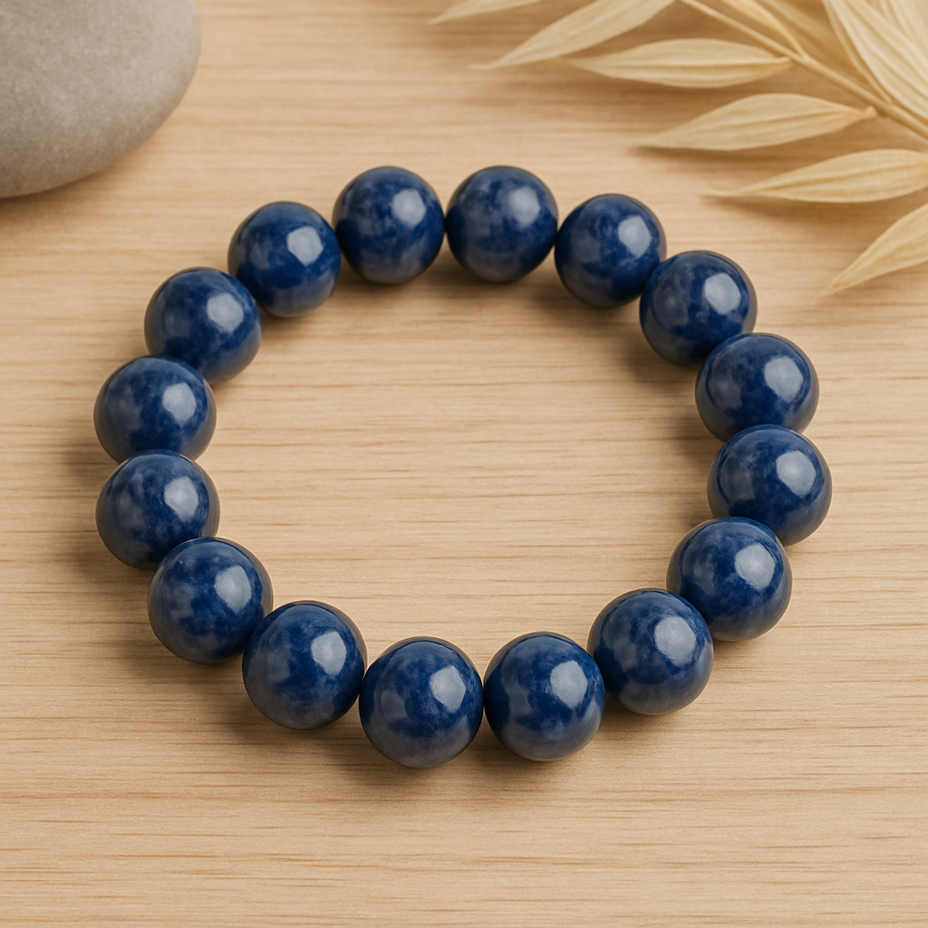 đ Bracelet en Sodalite â 6 mm, 8 mm, 10 mm â QualitĂ© A Ă AA