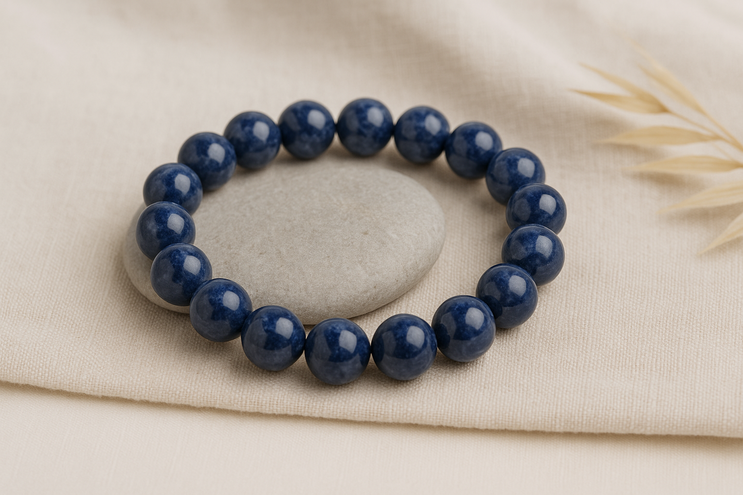 đ Bracelet en Sodalite â 6 mm, 8 mm, 10 mm â QualitĂ© A Ă AA