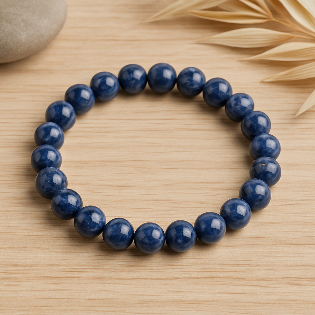 đ Bracelet en Sodalite â 6 mm, 8 mm, 10 mm â QualitĂ© A Ă AA