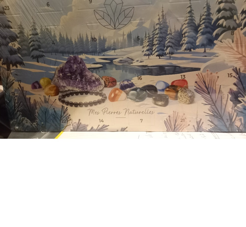 Calendrier bien-être en pierres naturelles – L’Éveil de Soi