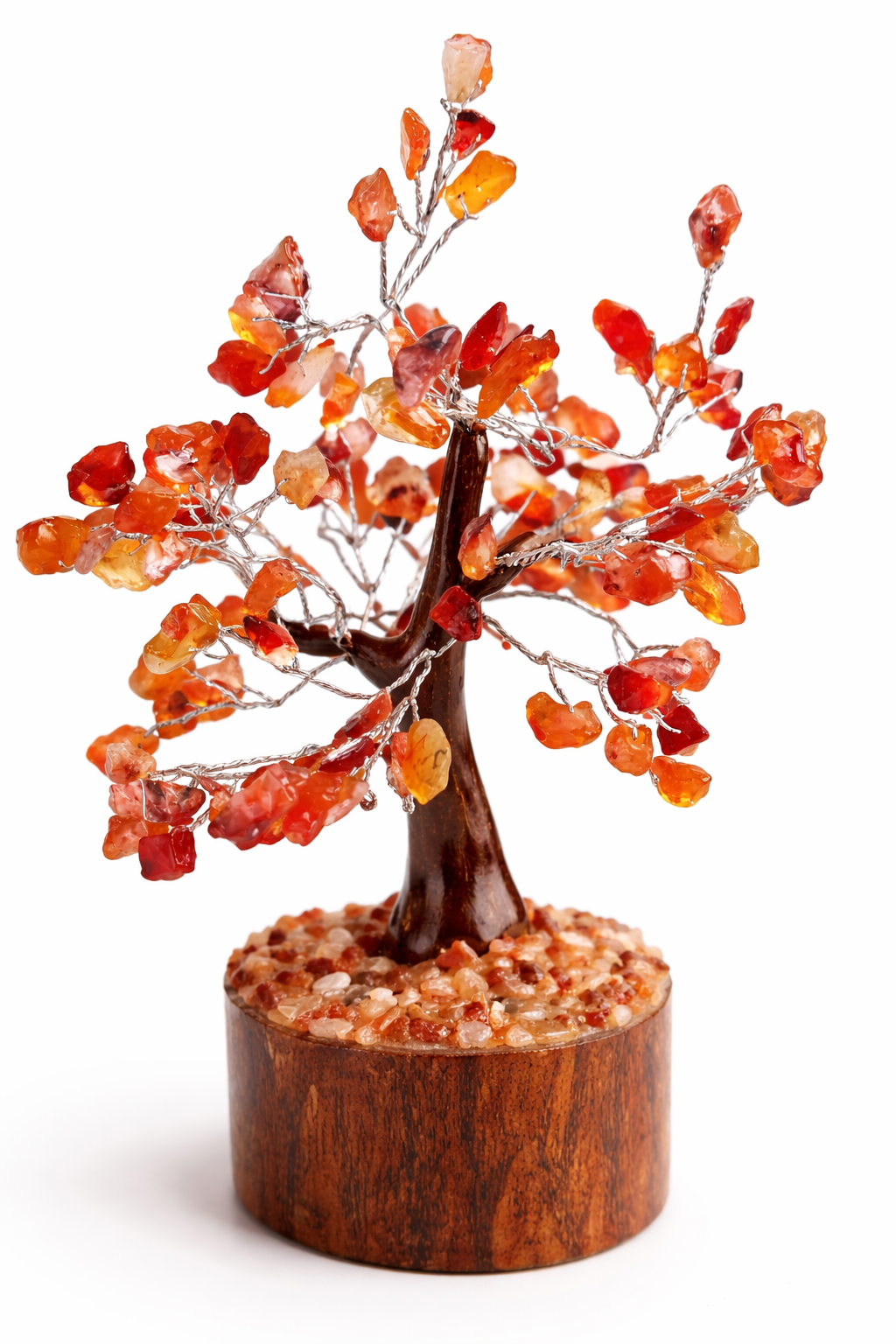 🌳 Arbre de Vie en Cornaline Naturelle