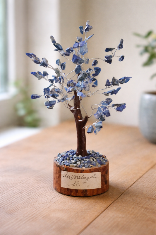 Petit arbre en lapis-lazuli – déco zen