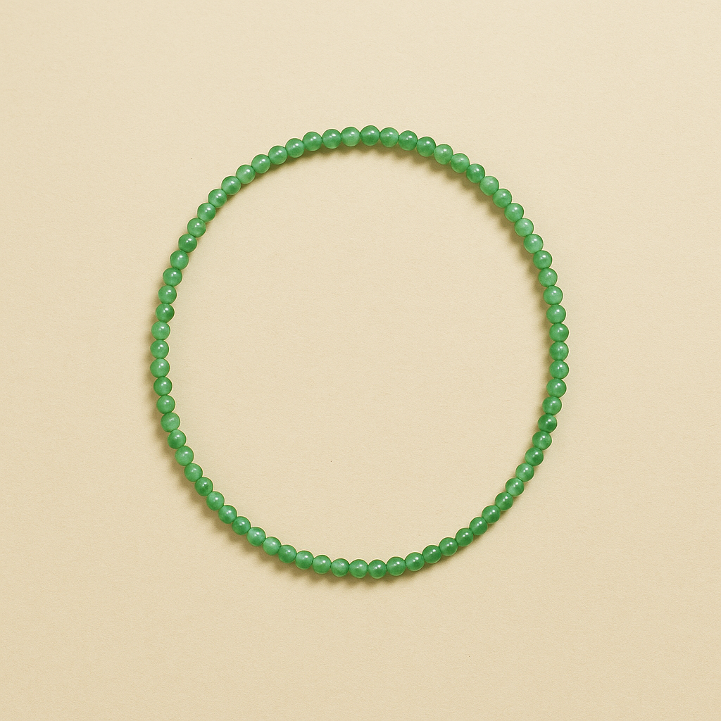 Collier en Aventurine – Confiance, Chance & Apaisement