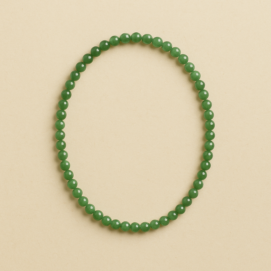 Collier en Aventurine – Confiance, Chance & Apaisement
