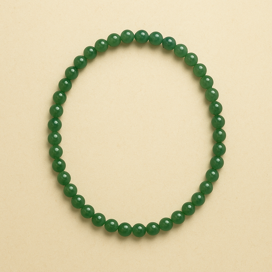 Collier en Aventurine – Confiance, Chance & Apaisement