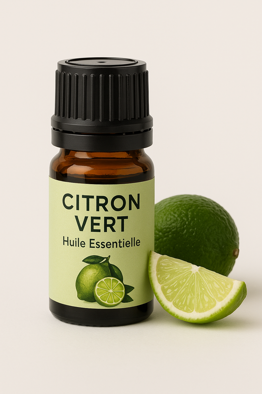 🌿 Huile Essentielle de Citron Vert – Fraîcheur, Vitalité & Clarté d’Esprit