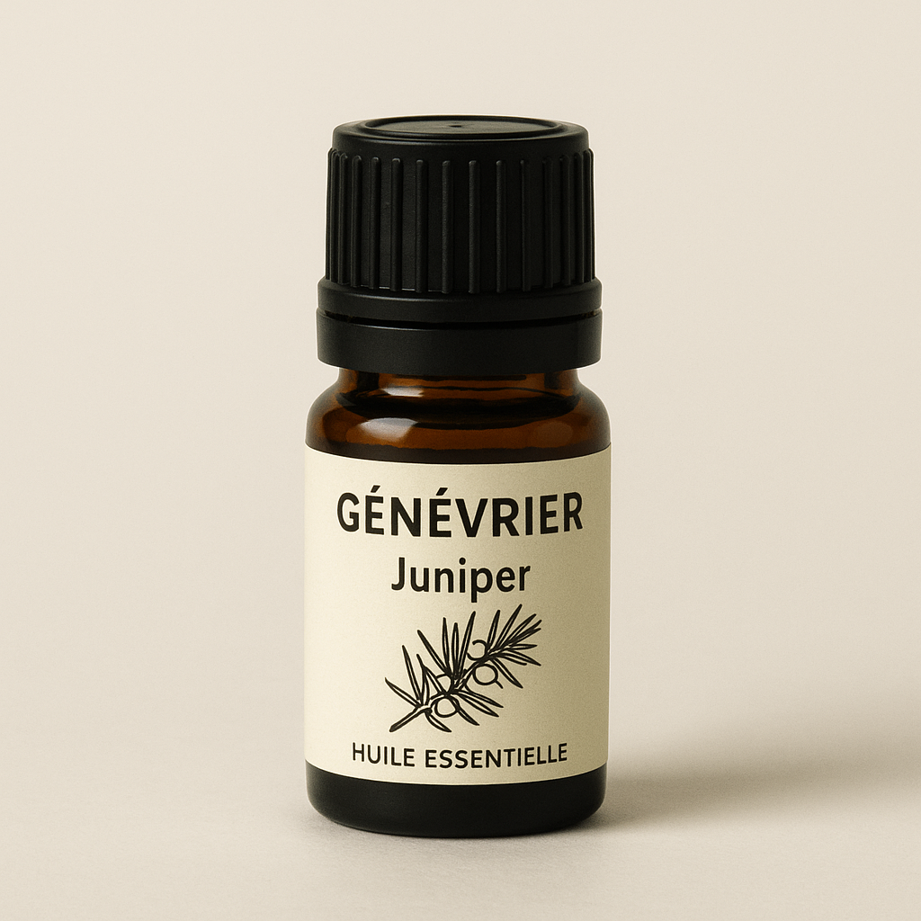 HUILE ESSENTIELLE DE GENÉVRIER  (Purification · Respiration · Clarté intérieure)