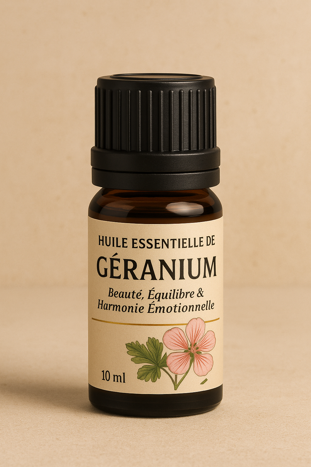 🌸 Huile essentielle de Géranium – Beauté, Équilibre & Harmonie Émotionnelle