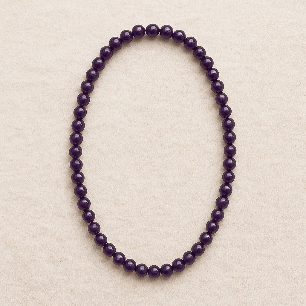 Collier Boule en Améthyste - Harmonie & Spirualité