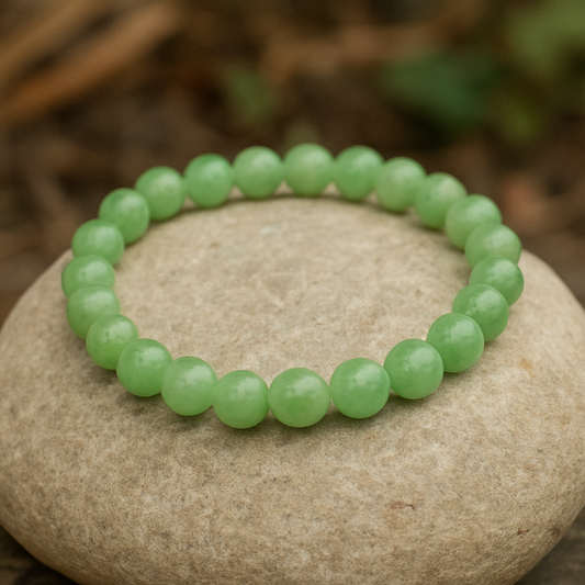 Bracelet en Jade – 6 mm / 8 mm / 10 mm - Qualité extra à AA